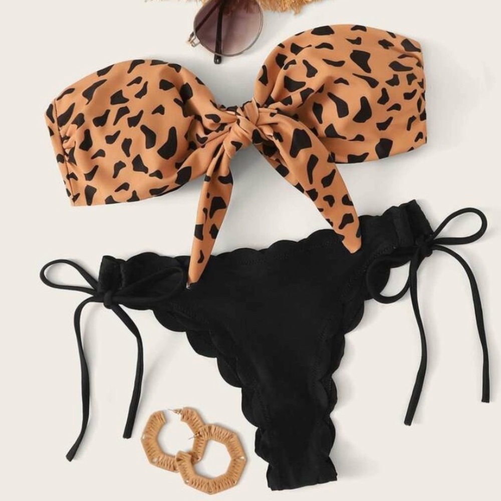 ‼️SOLD‼️ Sexy Leopard print 2 piece bikini